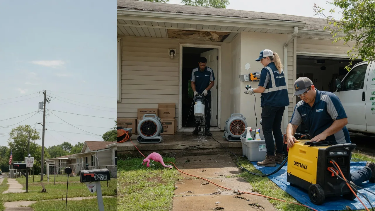 Storm Damage Water Removal in Bluff Dale, TX near me